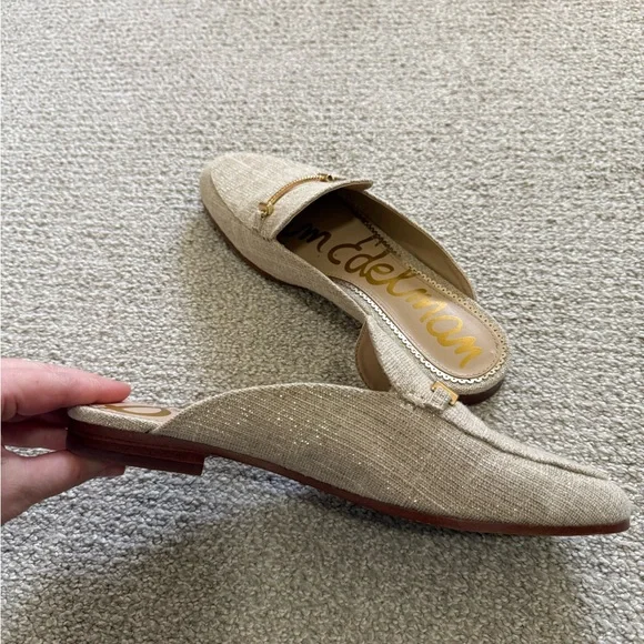 Sam Edelman Linnie Bit Mule with Gold Accent - worn once - Picture 5 of 9